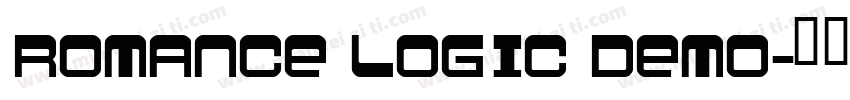Romance Logic DEMO字体转换